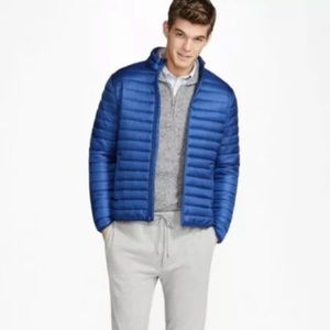 Brooks Brothers Red Fleece Puffer Blue XL